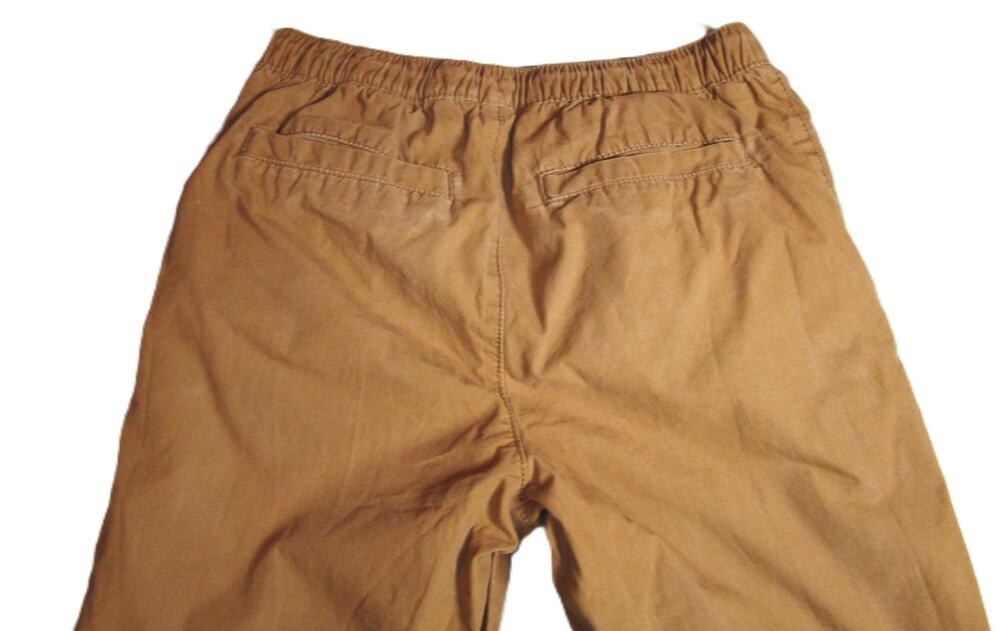 GAP Kids Boy's Brown Jogger Pants Lined Cotton Sweatpants Youth Size Large 10/11